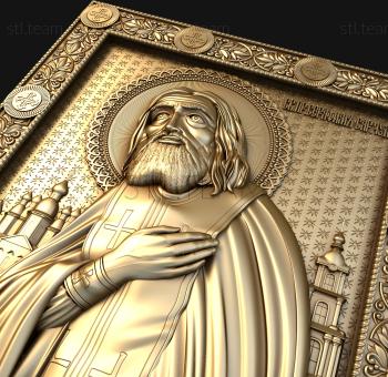 3D model Saint Seraphim of Sarov (STL)